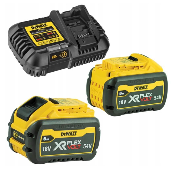 Акумуляторна ексцентрикова шліфмашина DeWalt DCE800T2, 2x6.0Ah, з/п, в сумці