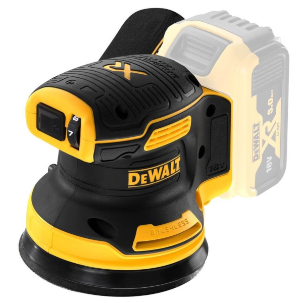 Акумуляторна ексцентрикова шліфмашина DeWalt DCW210N, каркас