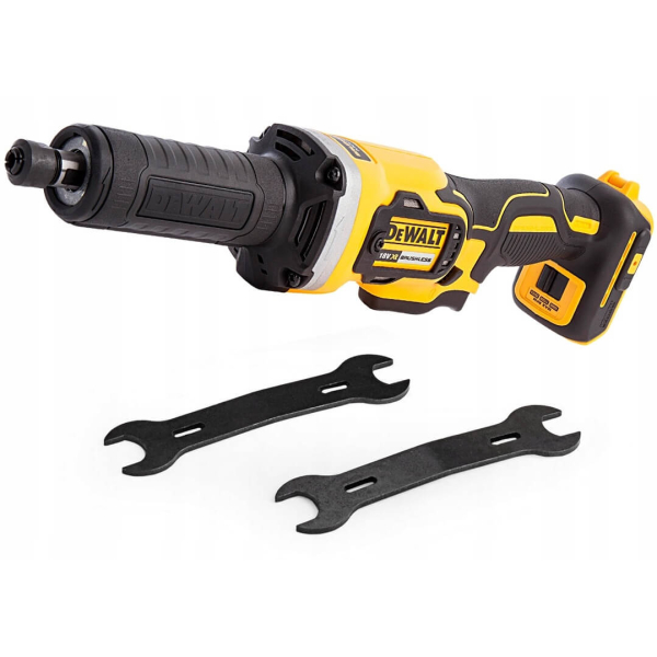 Акумуляторна прямошліфувальна машина DeWalt DCG426P2, 2x5.0Ah, з/п, в кейсі