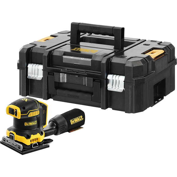Аккумуляторная вибрационная шлифмашина DeWalt DCW200NT, каркас, в кейсе