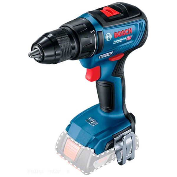 Аккумуляторный шуруповерт Bosch Professional GSR 18V-50, 1x2.0Ah, з/у GAL 18V-20, у кейсе