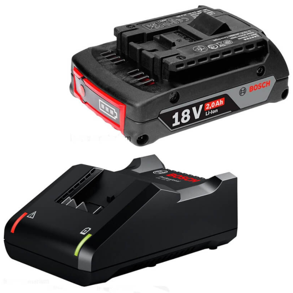 Акумуляторний шуруповерт Bosch Professional GSR 18V-50, 1x2.0Ah, з/п GAL 18V-20, у кейсі