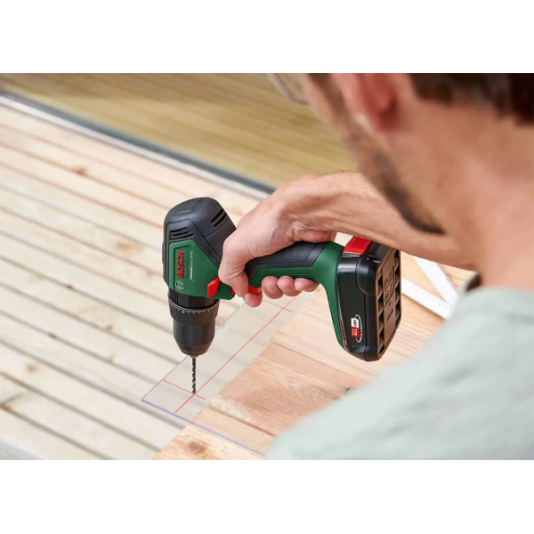 Аккумуляторный ударный шуруповерт Bosch Universal Impact 18 V-60, 2x2.0Ah, з/у AL 18V-20, в кейсе