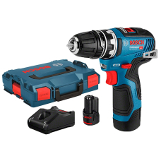 Акумуляторний шуруповерт Bosch GSR 12V-35 FC, 2x3.0Ah, GAL 12V-40, 1 патрон, L-Boxx