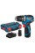 Акумуляторний шуруповерт Bosch GSR 12V-35 FC, 2x3.0Ah, GAL 12V-40, 1 патрон, L-Boxx