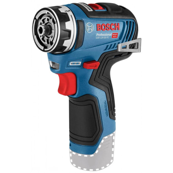 Акумуляторний шуруповерт Bosch GSR 12V-35 FC, 2x3.0Ah, GAL 12V-40, 1 патрон, L-Boxx