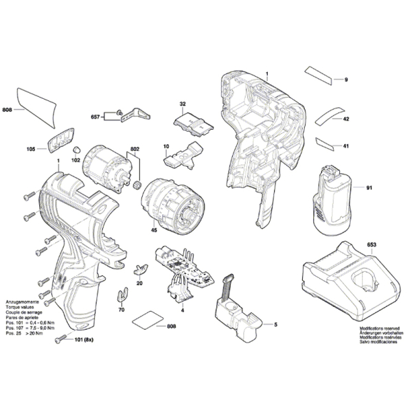 Акумуляторний шуруповерт Bosch GSR 12V-35 FC, 2x3.0Ah, GAL 12V-40, 1 патрон, L-Boxx