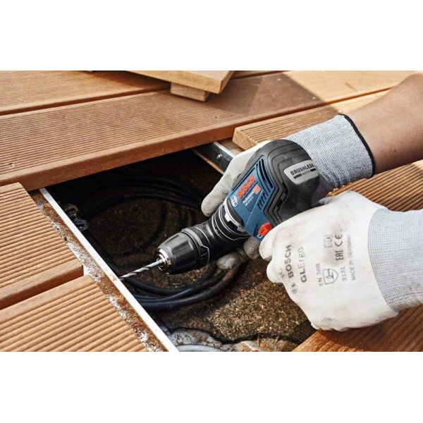 Акумуляторний шуруповерт Bosch Professional GSR 12V-35 FC, каркас, в L-Boxx 102, з 4 адаптерами
