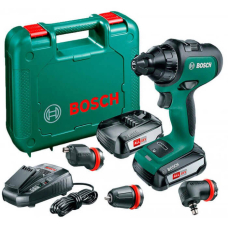 Акумуляторний шуруповерт Bosch AdvancedDrill 18, 2xPBA 18V 2.5Ah W-B, з/п AL 1830 CV, кейс