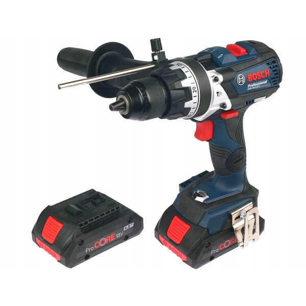 Акумуляторний ударний дриль-шуруповерт Bosch Professional GSB 18V-110 C, 2x5.0Ah, з/п GAL 18V-40, в L-Boxx 136
