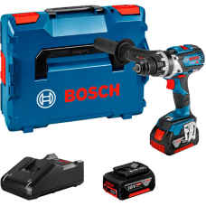 Аккумуляторная дрель-шуруповерт Bosch Professional GSR 18V-110 С2x5.0 Ah, з/у GAL 18V-40, в L-Boxx 136