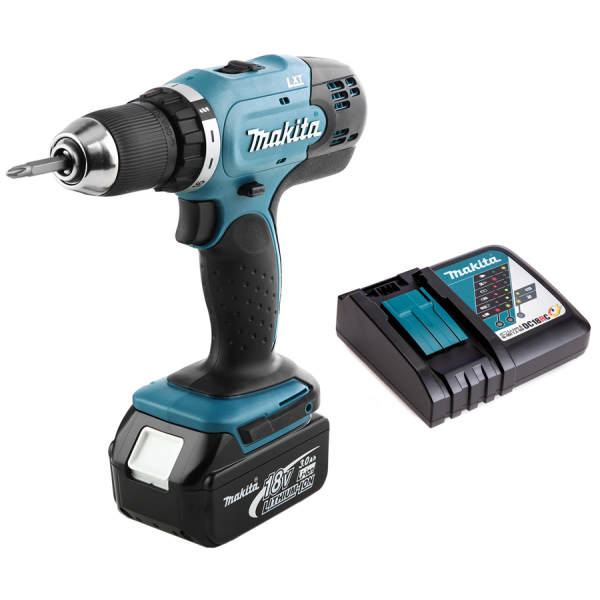 Акумуляторний шуруповерт Makita DDF453RFX7, 1x3.0Ah, з/п DC18RC