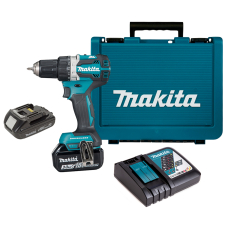 Акумуляторний шуруповерт Makita DDF484RX4, 1x1.5Ah, 1x3.0Ah, з/п, кейс