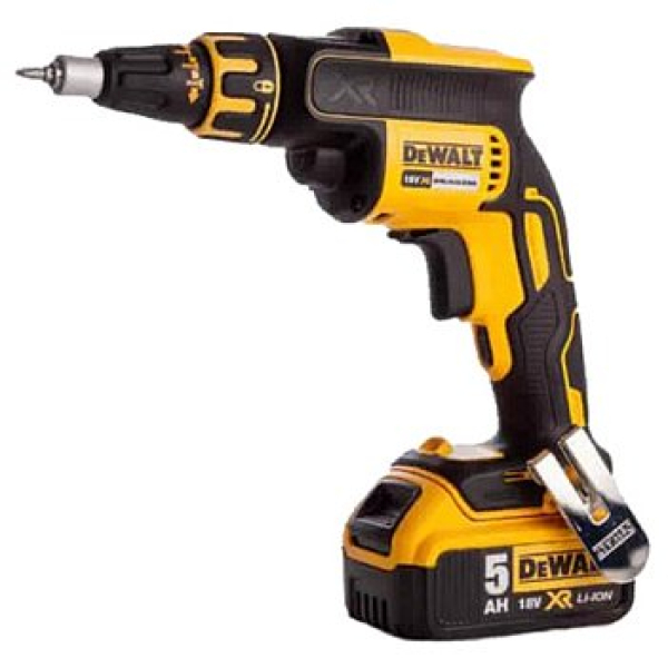 Аккумуляторный шуруповерт DeWALT DCF620P2K, 2x5.0Ah, з/у, в кейсе