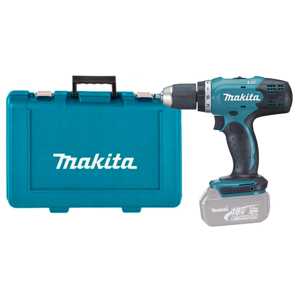 Аккумуляторный шуруповерт Makita DDF453Z, каркас, в кейсе