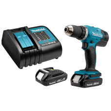 Акумуляторний шуруповерт Makita DDF453SYX4, 2x18V 1.5Ah, з/п DC18SD