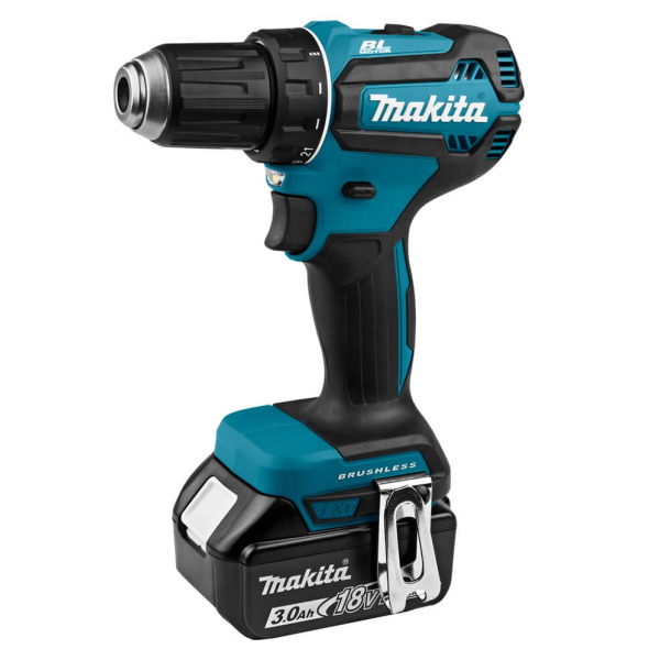 Акумуляторний шуруповерт Makita DDF485FYX3, 1x3.0 Ah, 1x1.5Ah, DC18RC
