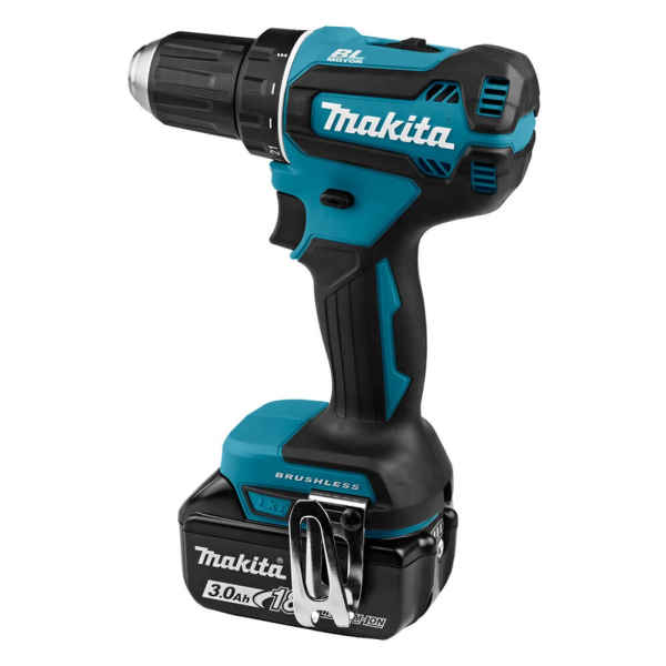 Акумуляторний шуруповерт Makita DDF485FYX3, 1x3.0 Ah, 1x1.5Ah, DC18RC