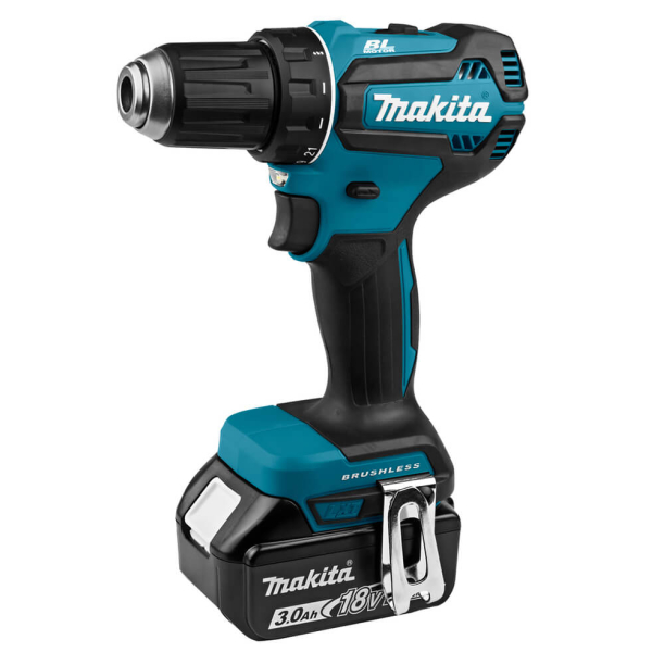 Акумуляторний шуруповерт Makita DDF485RFJ, 2x3.0 Ah, DC18RC, кейс Makpac
