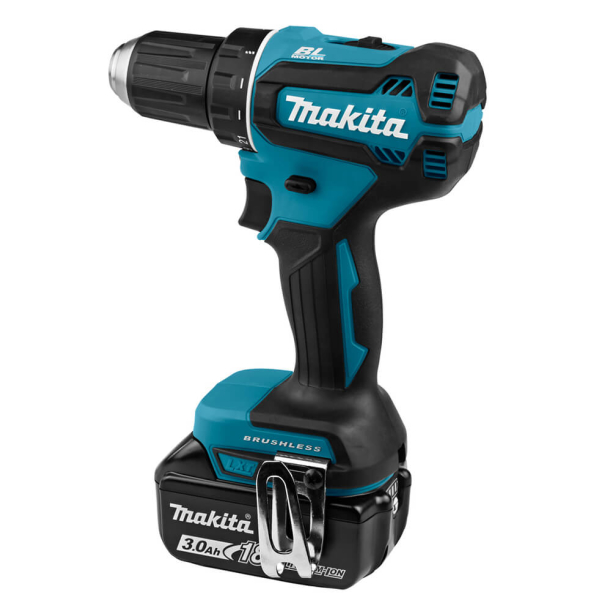 Акумуляторний шуруповерт Makita DDF485RFJ, 2x3.0 Ah, DC18RC, кейс Makpac