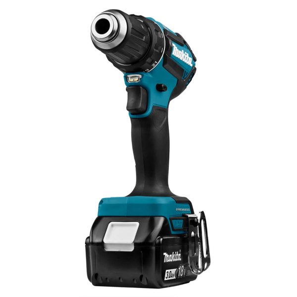Акумуляторний шуруповерт Makita DDF485RFJ, 2x3.0 Ah, DC18RC, кейс Makpac