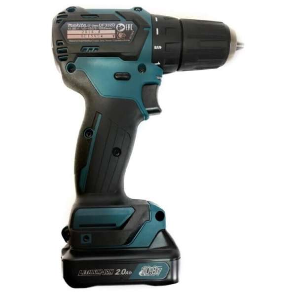Аккумуляторный шуруповерт Makita DF332DSAE, 2x2.0 Ah, DC10SB, кейс
