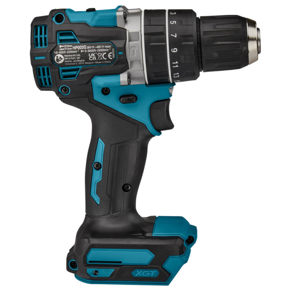 Аккумуляторный ударный шуруповерт Makita XGT 40 V MAX HP002GZ, каркас