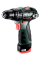 Акумуляторний ударний шуруповерт Metabo PowerMaxx SB BL, 12V 2x2.0 Ah, LC 24, кейс