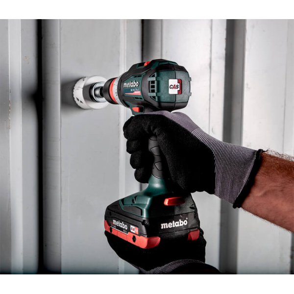 Аккумуляторный шуруповерт Metabo BS 18 LT BL Q, 2x4.0 Ah LiHD, ASC 55, MetaBox