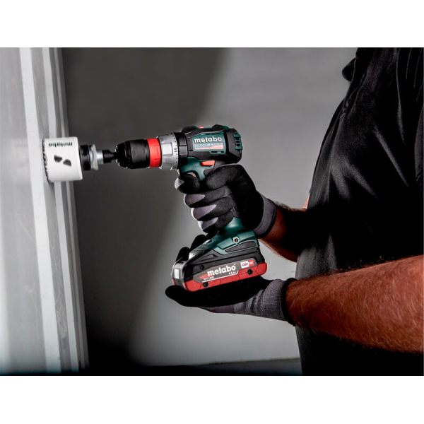 Аккумуляторный шуруповерт Metabo BS 18 LT BL Q, 2x4.0 Ah LiHD, ASC 55, MetaBox