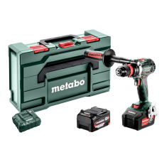 Аккумуляторная дрель-шуруповерт Metabo BS 18 LTX BL Q I, 2x5.2 Ah, з/у ASC 55, в MetaBox