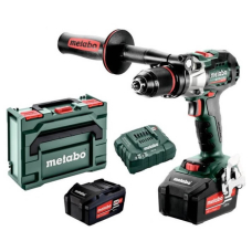 Аккумуляторная ударная дрель-шуруповерт Metabo SB 18 LTX BL I, 2x4.0Ah, з/у ASC 55 AIR, в metaBOX 145 L 