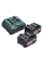 Акумуляторний ударний дриль-шуруповерт Metabo SB 18 LTX BL I, 2x4.0Ah, з/п ASC 55 AIR, в metaBOX 145 L 