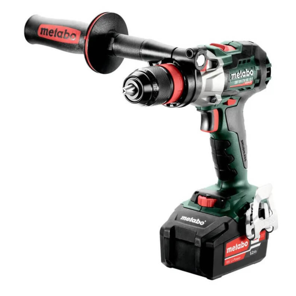 Аккумуляторная ударная дрель-шуруповерт Metabo SB 18 LTX BL Q I, 2x5.2 Ah, з/у ASC 55, в MetaBox