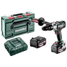 Акумуляторний ударний дриль-шуруповерт Metabo SB 18 LTX-3 BL I Metal, 2x5.2 Ah, з/п ASC 55, в MetaBox 145 L