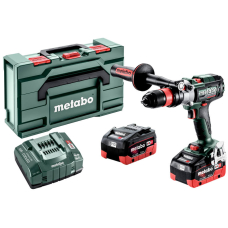 Аккумуляторная ударная дрель-шуруповерт Metabo SB 18 LTX-3 BL Q I, 2xLiHD 18V 5.5Ah, з/у ASC 145, в MetaBox 