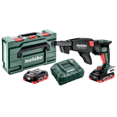 Акумуляторний шуруповерт для гіпсокартону Metabo HBS 18 LTX BL 3000, 2xLiHD 18V 4.0Ah, з/п ASC 55, у MetaBox