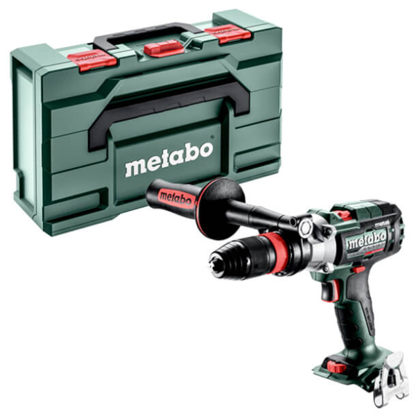 Акумуляторний ударний дриль-шуруповерт Metabo SB 18 LTX-3 BL Q I Metal, каркас, в MetaBox