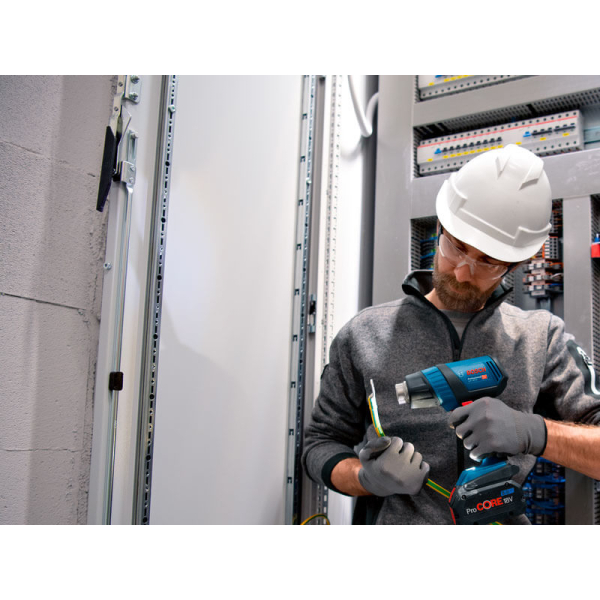 Аккумуляторный технический фен Bosch Professional GHG 18V-40, каркас