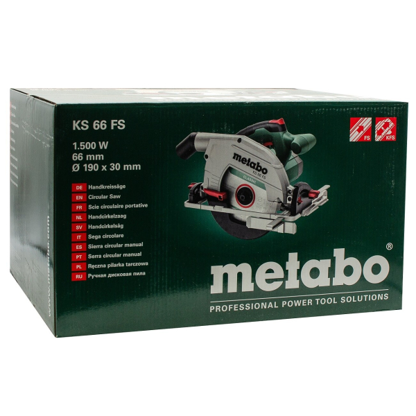 Дискова пила Metabo KS 66 FS