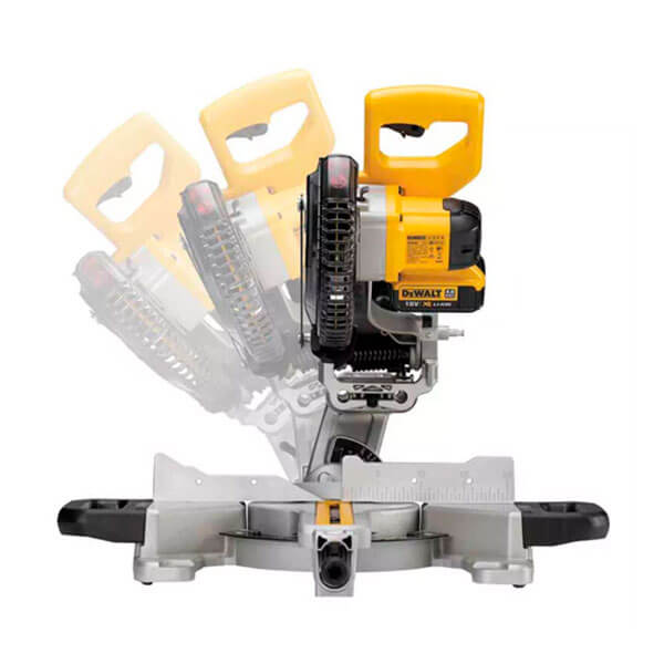Акумуляторна торцювальна пила DeWALT DCS365N, каркас