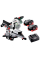 Акумуляторна торцювальна пила Metabo KGS 18 LTX BL 216, 2x8.0Ah, з/п