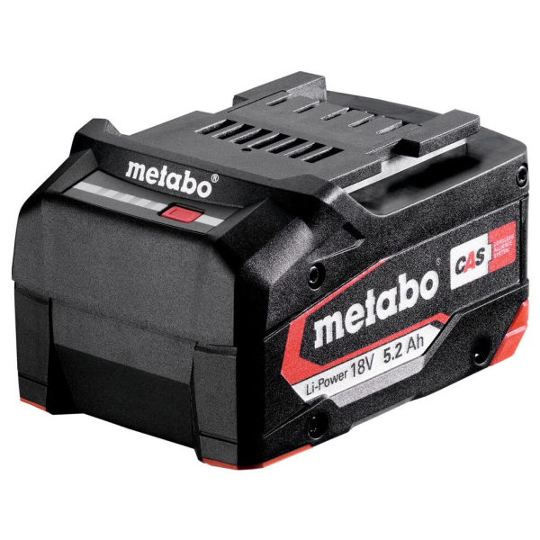 Аккумуляторная торцовочная пила Metabo KGS 18 LTX BL 216, 2x5.2 Ah, з/у ASC 55
