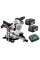 Акумуляторна торцювальна пила Metabo KGS 18 LTX BL 216, 2x5.2 Ah, з/п ASC 55