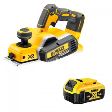 Рубанок аккумуляторный DeWALT DCP580N с акб Li-Ion на 5.0 Ah без з/у