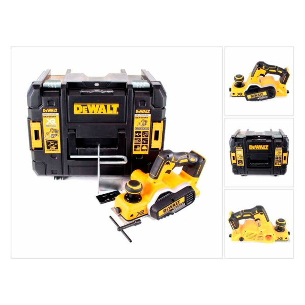 Аккумуляторный рубанок DeWALT DCP580NT, каркас, в кейсе TSTAK