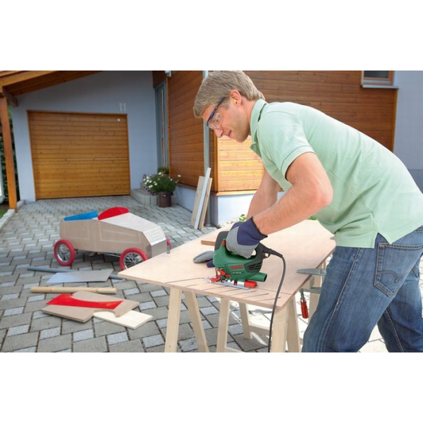 Лобзик Bosch PST 800 PEL, кейс, 10 пилок
