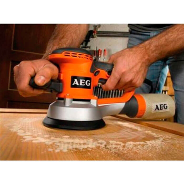 Эксцентриковая шлифмашина AEG EX 150 ES KIT1