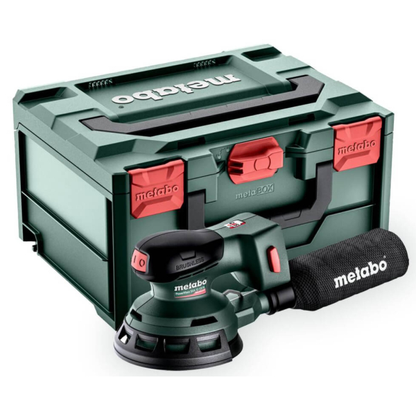 Акумуляторна ексцентрикова шліфмашина Metabo SXA 18 LTX 125 BL, каркас, у MetaBox 215