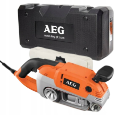 Стрічкова шліфмашина AEG HBS 1000 E у кейсі